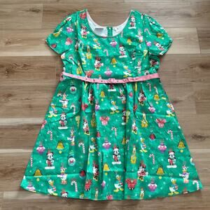 Loungefly Stitch Shoppe Holiday Disney Mickey and Friends Dress 3X